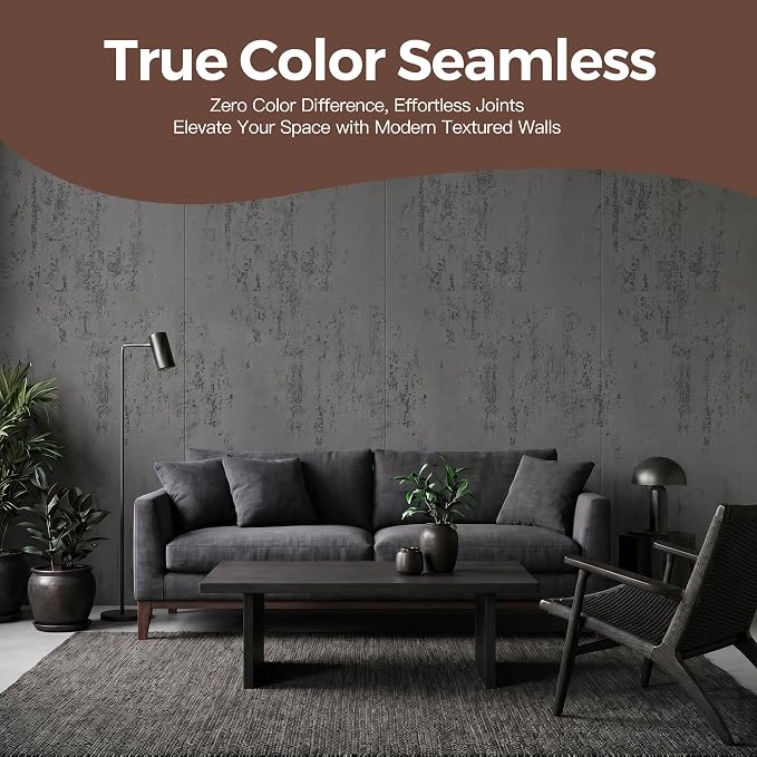 KASARO 3D Faux Stone Wall Panels, Modified Clay Material, Accent - Image 7