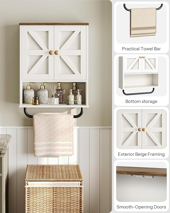 CHOEZON Bathroom Wall Cabinet, Medicine Cabinet - Image 5