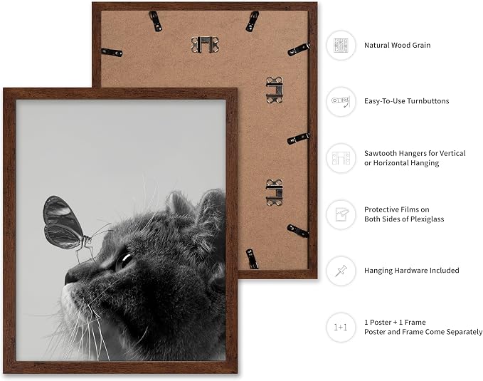 Poster Master Butterfly on Cat Print - Image 2