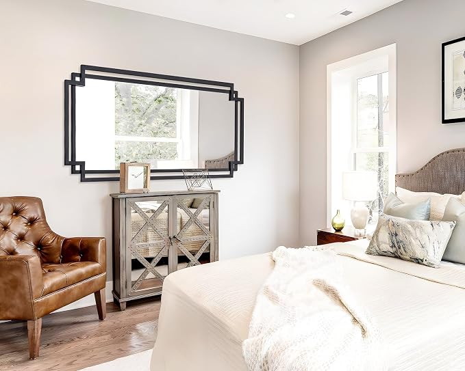 30" x 59" Large Wall Mirror for Decor, Hang Vertically or Horizontally - Image 5