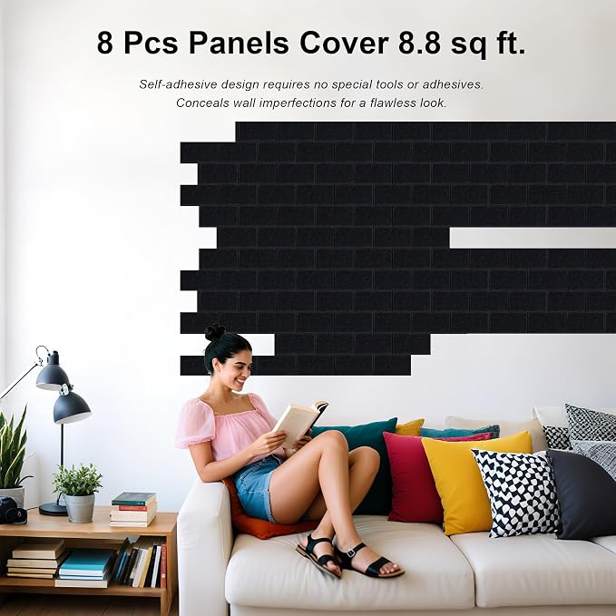 WoveN SounD Brick Acoustic Wall Panels Seamless Visual, High Density, Sound - Image 2