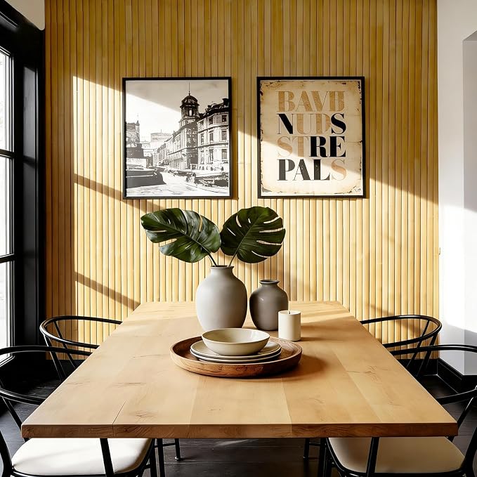 Natural Bamboo Wall Panel for Interior Wall Decor, Pole Wrap Wainscoting Wall - Image 6