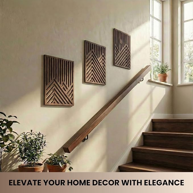 qmmp Modern Wooden Wall Sculptures - Image 6