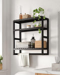 Galood Over The Toilet Storage Bathroom Shelves Wall Mounted 3 Tier Space Saver by Galood