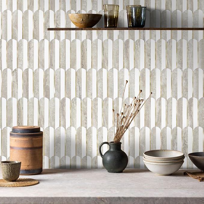 Vamos Tile Peel and Stick Backsplash Seamless Tile, 1-Sheet Stick on Backsplash - Image 3