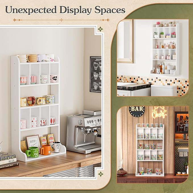 Keebofly Perfume Organizer Wall Mount & Large Cologne Display Case - Image 7