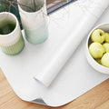 Abyssaly White Wallpaper Peel and Stick White Contact Paper by Abyssaly