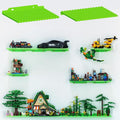 12 Wall Display Shelf for Lego Bricks, 4x5 inch Dual-Sided Floating Shelves by Unknown