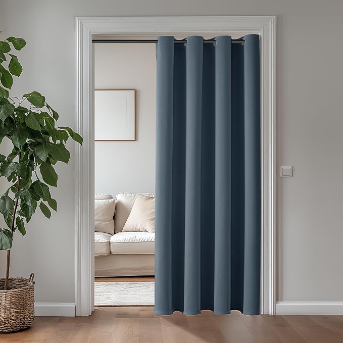 ChrisDowa Blackout Curtains 90 Inches Long - Image 2