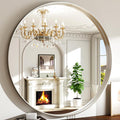 30 Inch Round Bathroom Mirror by EASLY