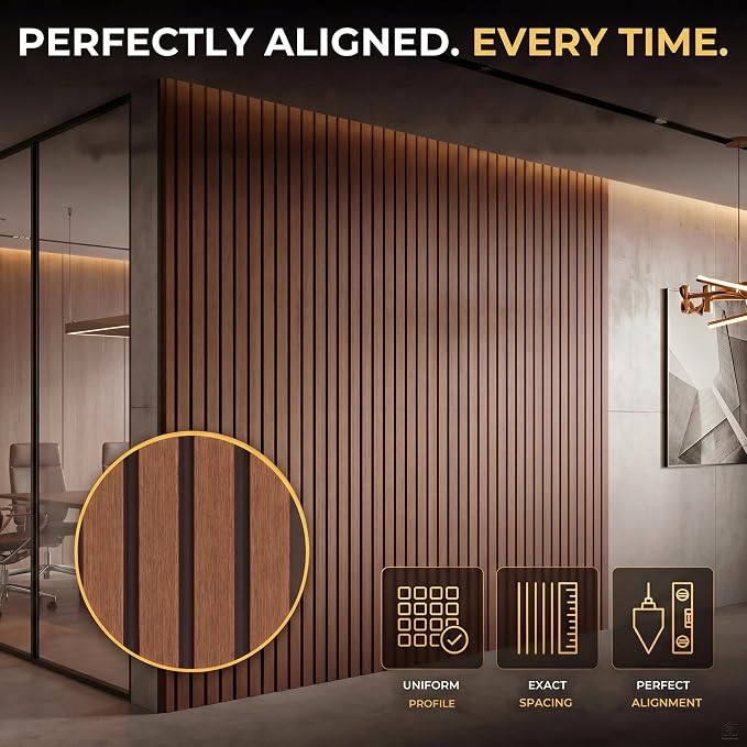 From Plain to Beautiful in Hours WPC Exterior Wall Slat Panels Waterproof - Image 4