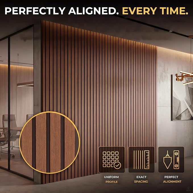 From Plain to Beautiful in Hours WPC Exterior Wall Slat Panels Waterproof - Image 4