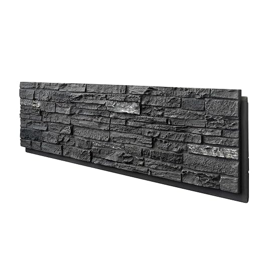 ROOMTEC 1-Pack Faux Stone Wall Covering Panels by ROOMTEC