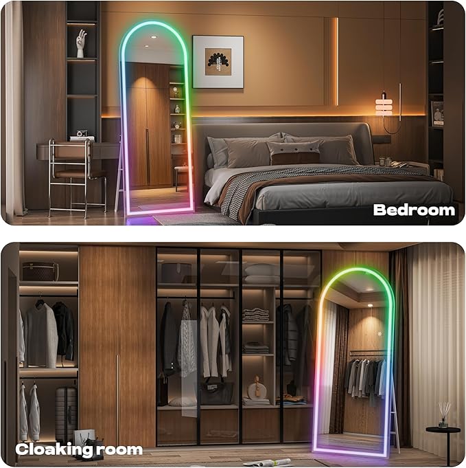 Hasipu Arch Full Length Mirror 79 x 32 in - Image 4