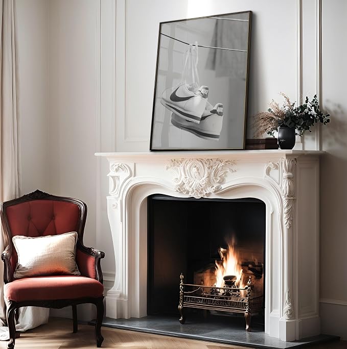 Poster Master Shoes in Clothesline Print - Image 4