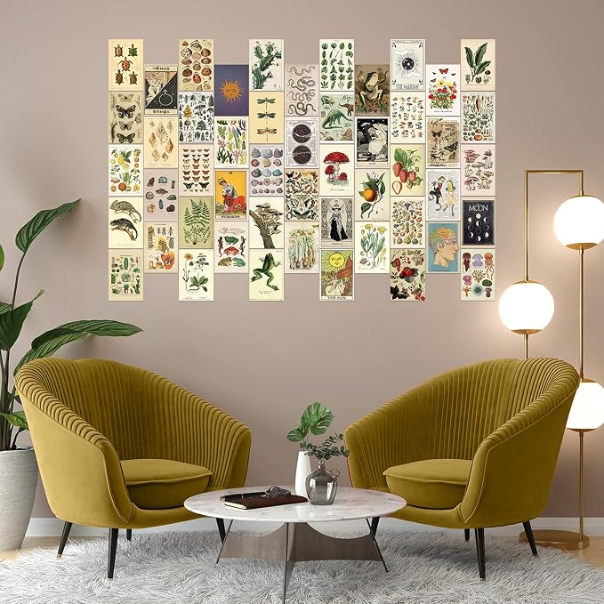 Vintage Room Bedroom Wall Dorm Posters Pictures - Image 5