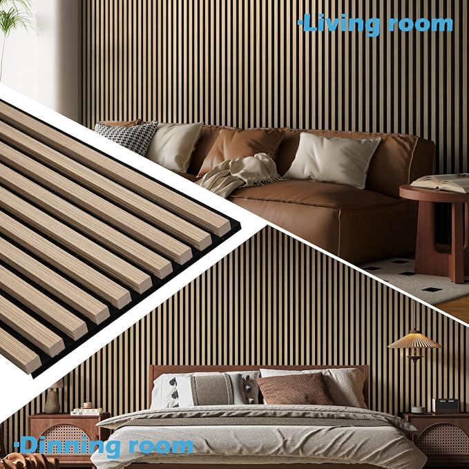 Art3d 2-Pack 48" x 24" Acoustic Wood Panels - Image 3
