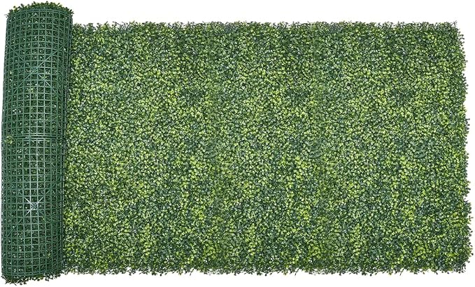 VEVOR Artificial Grass Wall Panels, 40 x 120 inch, Milan Grass Greenery Boxwood by VEVOR