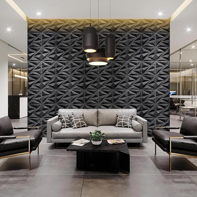 STICKGOO 3D Wall Panels for Interior Wall Decor, 33 Pack - Image 2