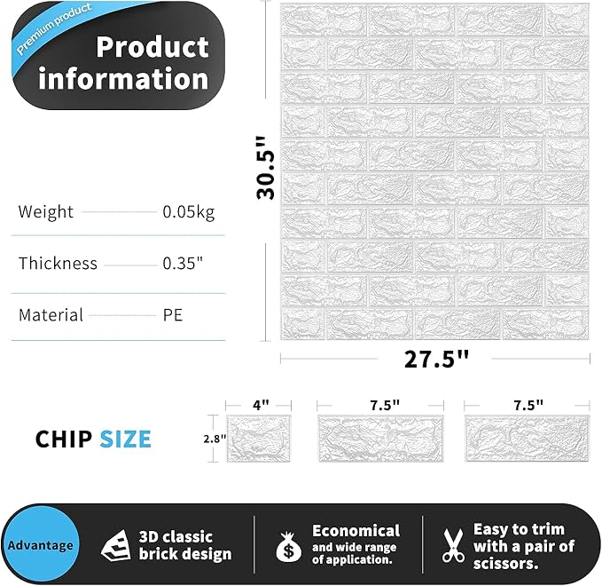 Art3d 11-Pack Peel and Stick 3D Wall Panels - Image 6