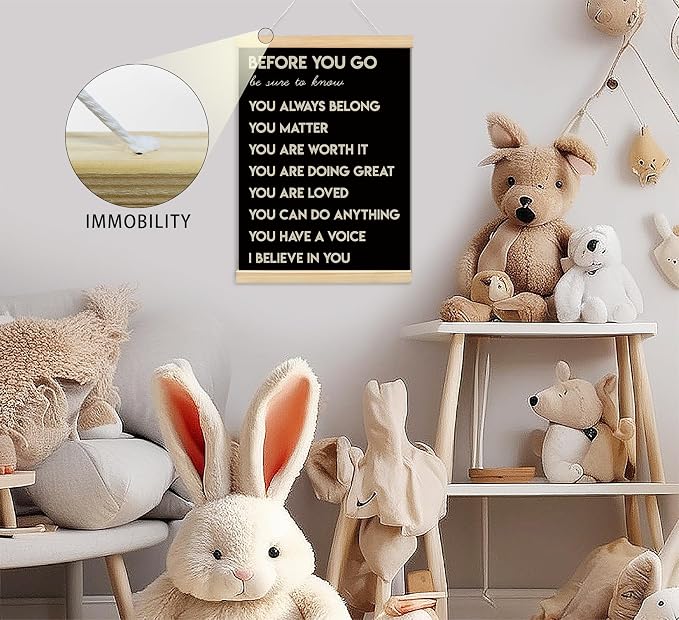 foedor Mental Health Posters, Positive Affirmations Wall Sign Decor Posters - Image 5