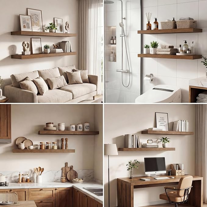 Dreamland 55 Inches Floating Shelves - Image 7