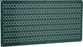 Wall Control Pegboard 16in x 32in Horizontal Green Metal Pegboard Tool Board by Wall+Control