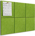MaxGear Large Cork Board for Wall 36" x 24", Forest Green Bulletin Board by MaxGear