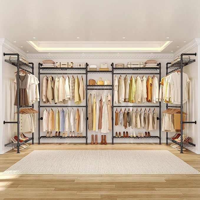 ONBRILL H1 Plus Expandable Wall Mounted Closet System, 2FT-3.3FT Closet - Image 8
