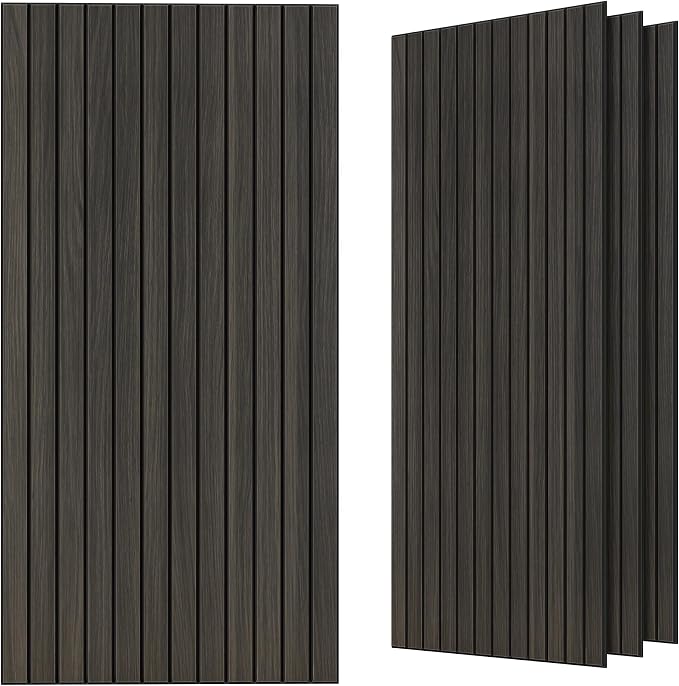 TO-TH Wood-Look Sound Panels, 4 Pack 47.2” x 23.6” Soundproof Wall Panels by TO-TH