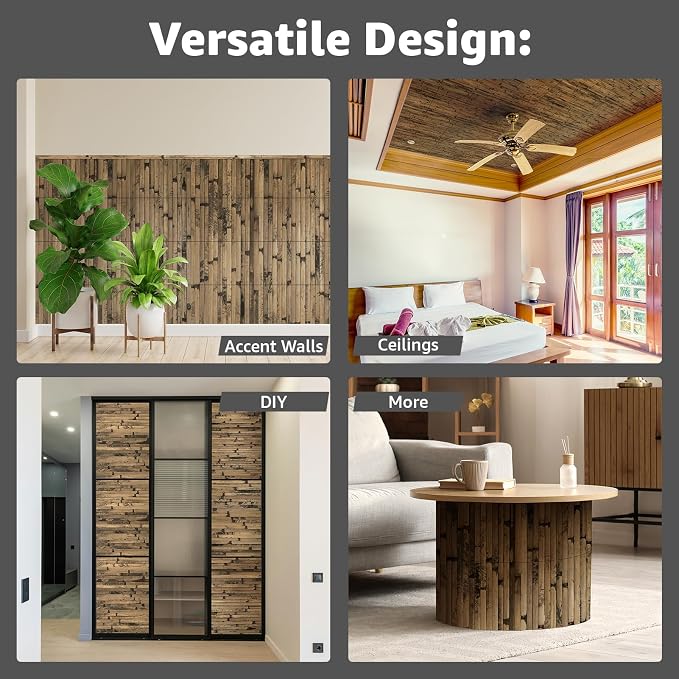 Art3d Natural Bamboo Wall Panel - Image 4