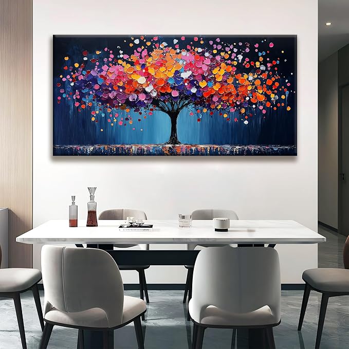Canvas Art Wall Decor Abstract Tree Large Wall Art - Image 2