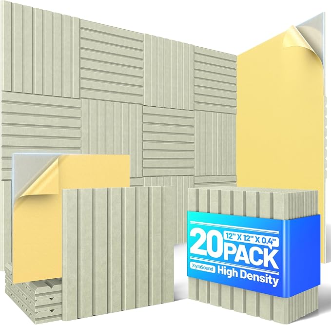 20 Pack Sound Proof Foam Panels by Unknown