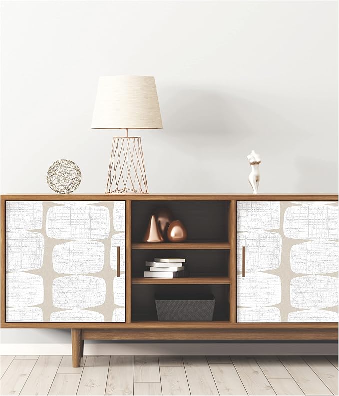 RoomMates RMK12347PL Mid-Century Beads Peel and Stick Wallpaper - Image 7