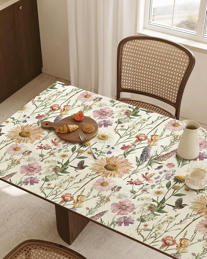Livebor Floral Peel and Stick Wallpaper Floral Bird Contact Paper 16.9inch x - Image 4
