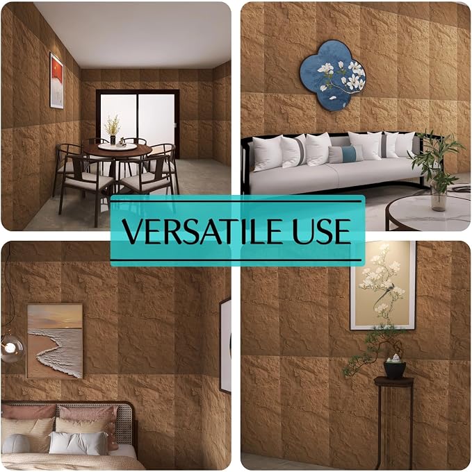 Stone 3D Wall Panels, 23.6"*47.2" Wall Paneling - Image 5