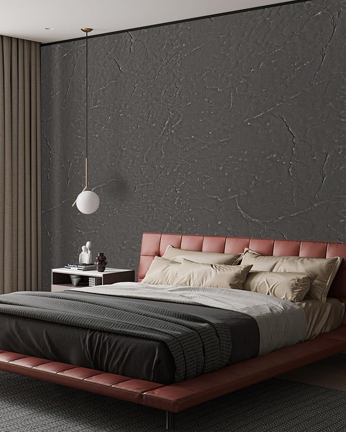 KASARO 3D Faux Stone Wall Panels, Modified Clay Material, Accent - Image 5