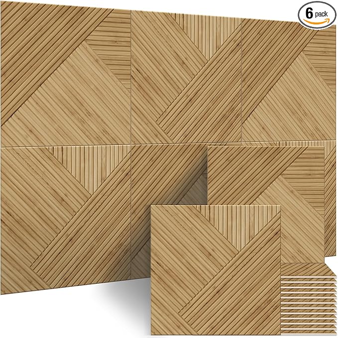 BUBOS 6 Pack Acoustic Wall Panels by BUBOS
