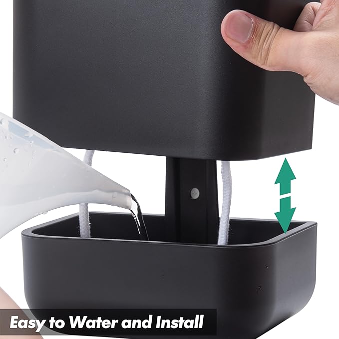 Phoenix Vine 6.5 Inch Wall Mounted Self-Watering Planter Pot - Image 3