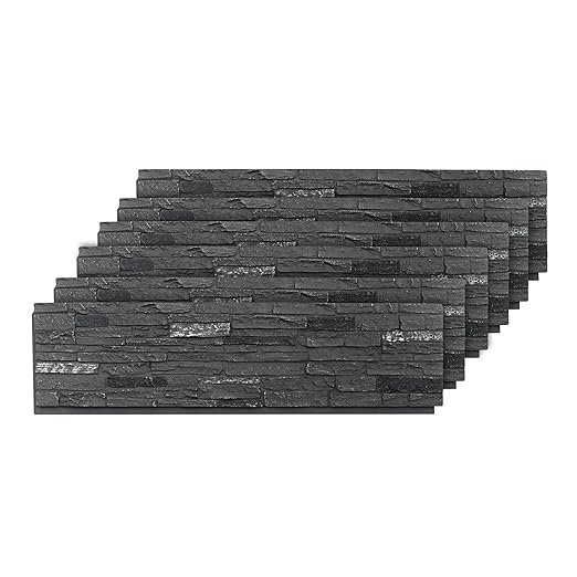 ROOMTEC 6-Packs Faux Stone Wall Covering Panels by ROOMTEC