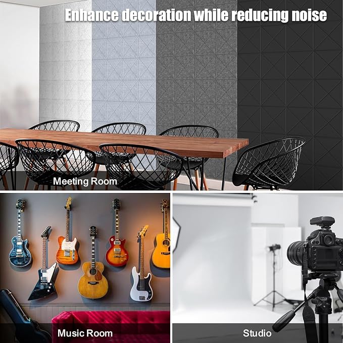 Sonicism 12 Pack X-Lined Acoustic Panels - Image 5