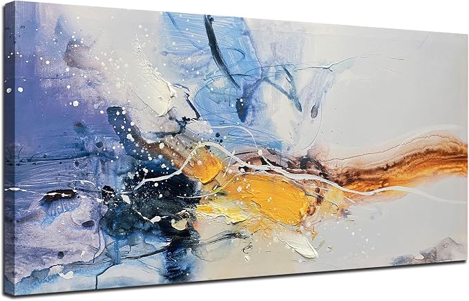 Ardemy Large Abstract Wall Art 58"x29" by Ardemy