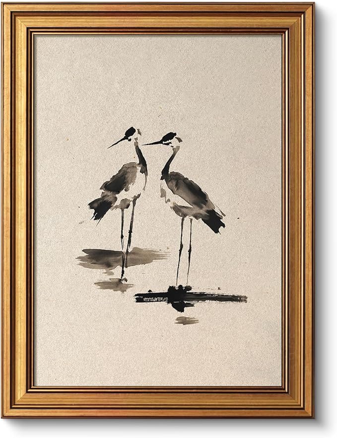 VIYYIEA Vintage Gold Framed Wall Art by VIYYIEAART