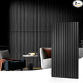 Art3d 2 Wood Slat Acoustic Panels by Art3d