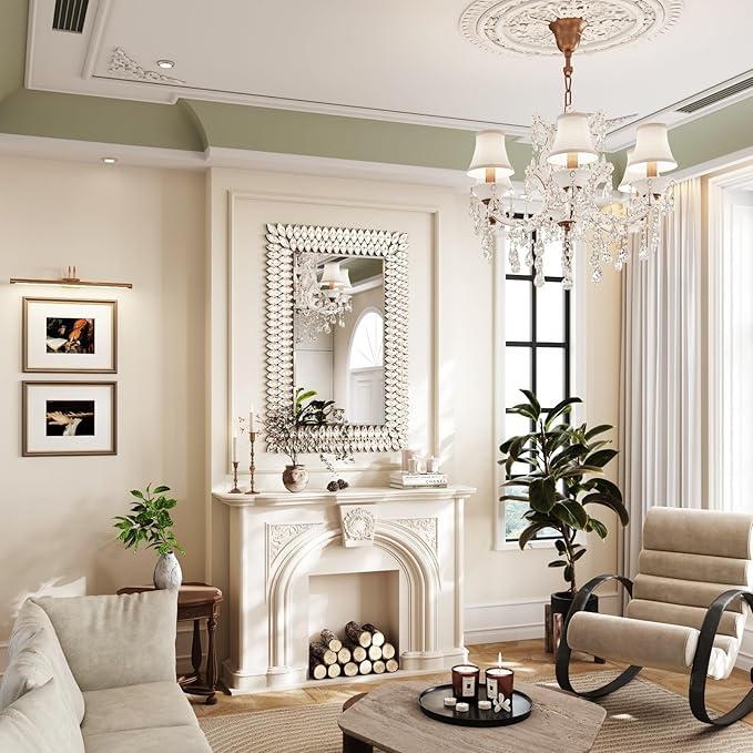 Kelly Miller Jeweled Luxury Bathroom Mirror - Image 9