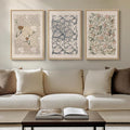 Framed William Morris Canvas Wall Art by Cuspin
