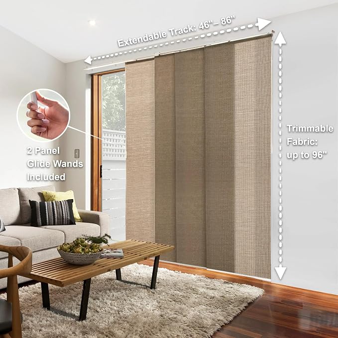 CHICOLOGY Panel Track Vertical Blinds - Image 2