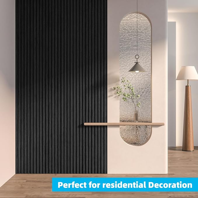 Art3d 6-Piece Wood Slat Panels for Stylish Interior Decor and Ceiling Decoration - Image 9