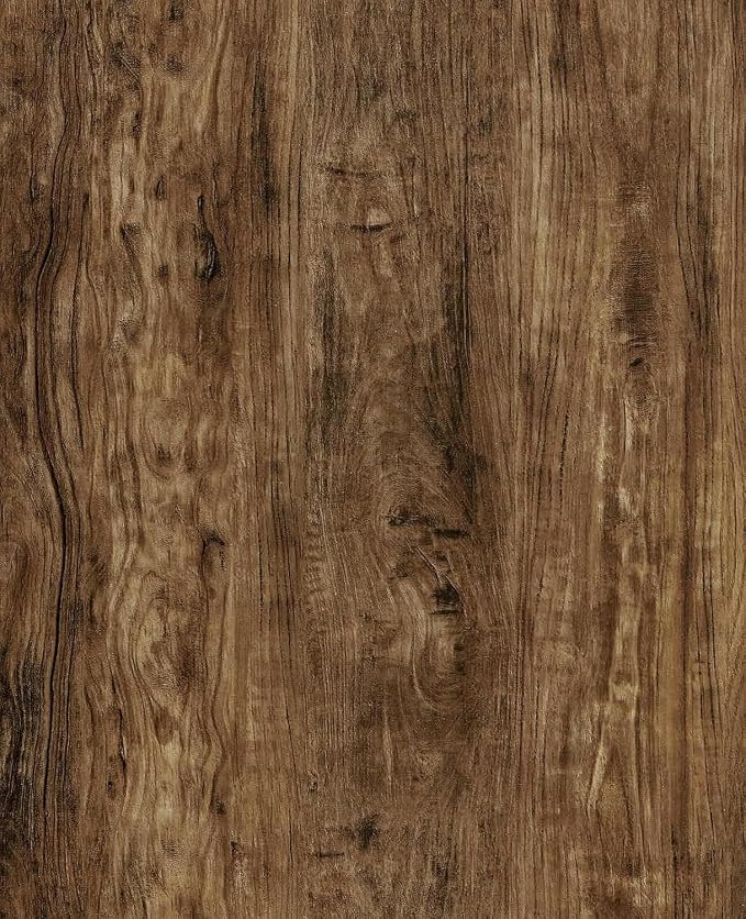 Abyssaly Wood Contact Paper, Thicken Self Adhesive Removable Wallpaper by Abyssaly