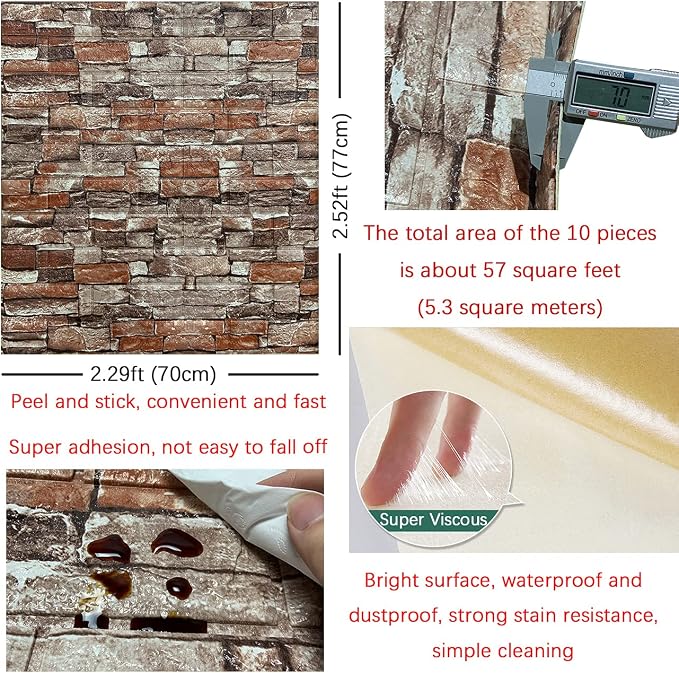 Yutianli 7mm Thick Anti-Collision self Adhesive 3D Wall Panels Peel and Stick - Image 5